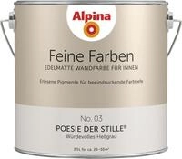 Alpina Feine Farben Wandfarbe No. 03 Poesie der Stille - w&uuml;rdevolles hellgrau...
