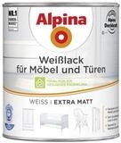 Alpina Wei&szlig;lack f&uuml;r M&ouml;bel & T&uuml;ren 750 ml wei&szlig; extra matt