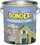 Bondex Dauerschutz-Holzfarbe 4 L schneewei&szlig;