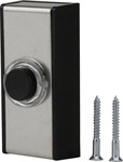 FRIEDLAND Klingel-Taster Aufputz silber/schwarz