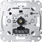 Merten Dimmereinsatz Gl&uuml;h- und Halogenlampen 40 - 600 Watt, MEG5133-0000