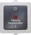 Kopp Feuchtraum Heizungshauptschalter Nautic, grau, 565356002