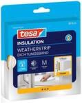 tesa Insulation Schaumstoff Fensterdichtung 6 m, wei&szlig;