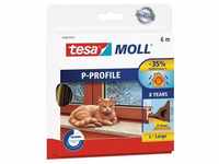 tesa Moll P-Profil Classic 6 m, braun GLO765300492