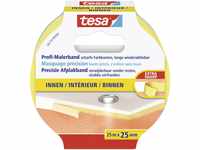 tesa Profi-Malerband Innen 25 m x 25 mm, gelb GLO765300907
