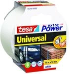 tesa Klebeband extra Power Universal 10 m x 50 mm, wei&szlig;