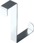 Wenko T&uuml;rgarderobenhaken Edelstahl gl&auml;nzend, chrom, 6er-Set
