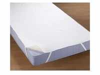 Biberna Molton Sleep & Protect Matratzenauflage, weiß, 90 x 200 cm