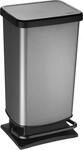Rotho Treteimer Paso 40 L Dekor carbon