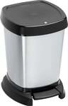 Rotho Kosmetikeimer Paso silber metallic 6 L