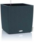 Lechuza Pflanztopf Cube Cottage 50 cm Kunststoff granit
