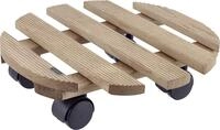 Wagner&nbsp;Pflanzenroller Country Holz &Oslash; 30 cm braun