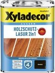 Xyladecor Holzschutzlasur 750 ml ebenholz 2in1