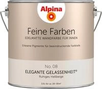 Alpina Feine Farben Wandfarbe No. 08 Elegante Gelassenheit - ruhiges hellbeige
