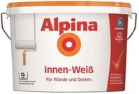Alpina Innenwei&szlig; Wandfarbe wei&szlig; matt 10 L