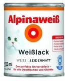 Alpinawei&szlig; Wei&szlig;lack 125 ml seidenmatt