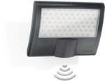 Steinel Strahler XLED Home curved S Anthrazit mit Bewegungsmelder, Sensor