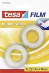 tesa doppelseitiger Klebefilm 2 Rollen 2 x 7,5 m x 12 mm
