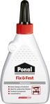 Ponal Holzleim Fix & Fest 100 g Flasche, trocknet transparent