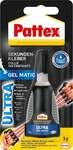 Pattex Sekundenkleber Ultra Gel Matic 3 g Spender, trocknet transparent