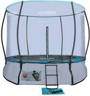 Hudora Fantastic Complete Trampolin 300 V mit Netz & Leiter &Oslash; 300 cm