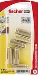 Fischer Messingd&uuml;bel MS 10.0 x 32 mm - 6 St&uuml;ck