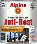 Alpina Metallschutz-Lack Anti-Rost 750 ml anthrazit gl&auml;nzend