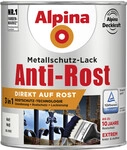 Alpina Metallschutz-Lack Anti-Rost 750 ml wei&szlig; matt