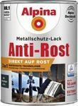 Alpina Metallschutz-Lack Anti-Rost 2,5 L anthrazit matt