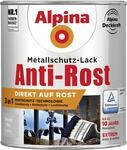 Alpina Metallschutz-Lack Anti-Rost 750 ml silber gl&auml;nzend