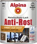 Alpina Metallschutz-Lack Anti-Rost 750 ml braun gl&auml;nzend