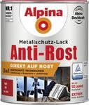 Alpina Metallschutz-Lack Anti-Rost 750 ml rot matt