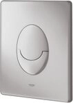 Grohe Bet&auml;tigungsplatte Start chrom matt, Zweimengensp&uuml;lung