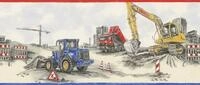 Rasch Papierborte 293609 Kids & Teens II baustelle 5 x 0,255 m