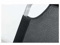 TrendLine Alu-Dreibeinliege De Luxe XL Textilenbespannung, schwarz