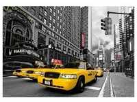 papermoon Vlies- Fototapete Digitaldruck 350 x 260 cm Time Square HR Cafe