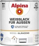 Alpina Wei&szlig;lack f&uuml;r Au&szlig;en 750 ml gl&auml;nzend