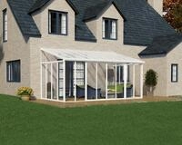 Canopia Wintergarten SanRemo 300 x 556 cm wei&szlig;