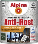 Alpina Metallschutz-Lack Hammerschlag 750 ml gr&uuml;n
