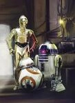 Komar Fototapete Star Wars Three Droids 254 x 184 cm