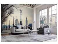 papermoon Vlies- Fototapete Digitaldruck 250 x 180 cm London Big Ben