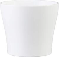 Scheurich &Uuml;bertopf Serie 808 &Oslash; 11 x 9,3 cm wei&szlig;