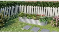 Vitavia Erweiterung Stretched zu Hochbeet 401 80 x 40 cm alublank