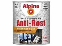 Alpina Metallschutz-Lack Eisenglimmer 750 ml dunkelgrau