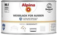 Alpina Wei&szlig;lack f&uuml;r Au&szlig;en 300 ml wei&szlig; seidenmatt