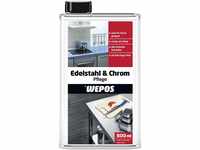 Wepos Edelstahl- und Chrompflege 500 ml GLO650150354