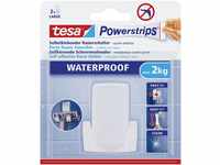 tesa Rasiererhalter Powerstrip weiß, waterproof GLO765300959