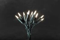 Konstsmide LED Minilichterkette 50 LED 50 LED, warmwei&szlig;