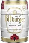 Bitburger Bier Premium Pils 5 l Party-Fass mit Zapfhahn