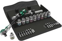 Wera Speed-Knarrensatz 8100 SC 6 Zyklop 1/2-Antrieb metrisch 28-teilig